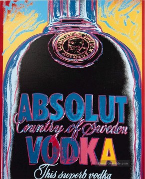 bekannte abstrakte Werke - Absolut Vodka POP
